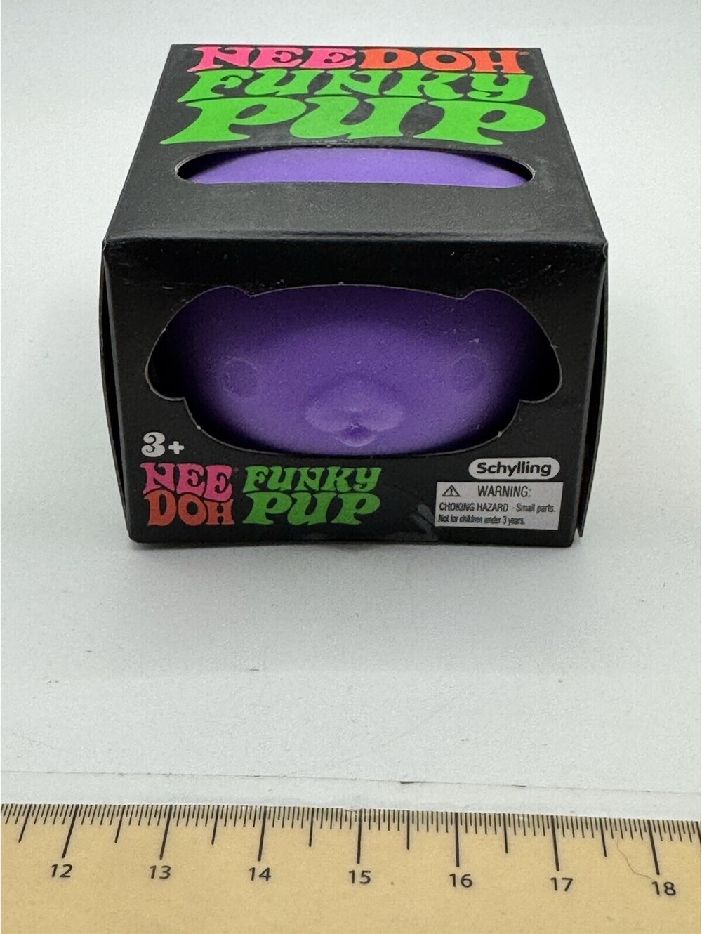 AUTHENTIC Needoh Funky Pup by Schylling Brand New Factory Sealed! Purple